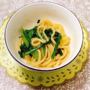 アサリたっぷり！｢あさりと小松菜のパスタ｝　　♪♪